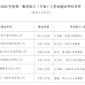 喜訊 | 建為歷保獲批成立2023年度第一批次專家工作站